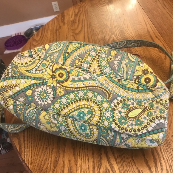 Vera Bradley Bowling style purse - Picture 6 of 7